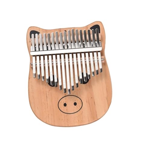 Kalimba 17 Schlüssel Kalimba Kiefer Holz Mit Tragetasche Tuning Hammer Aufkleber Tragbare Tastatur Daumen Klavier Musik(B)