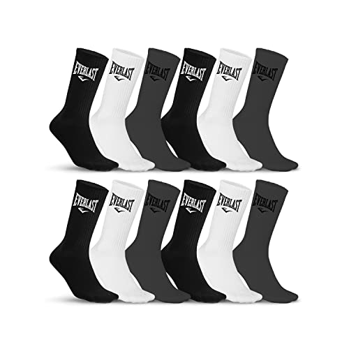 Everlast Herren CHAUSSETTES EVL/1/TENX12 Freizeitsocken, A, 43/46