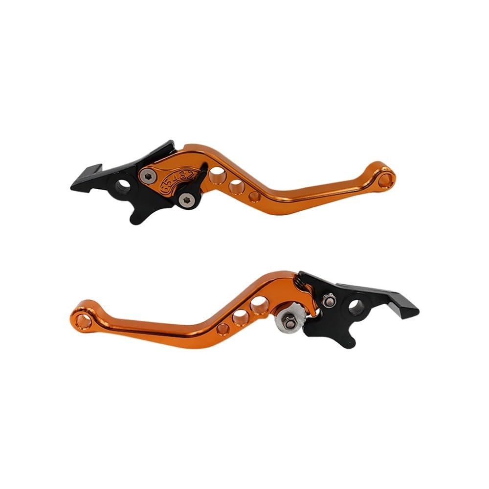 AXCAR 2PCS Universal Motorrad Bremsgriff Einstellbare Moto Motorrad Modifikation Kupplung Trommel Bremshebel Griff Kupplung Bremshebel