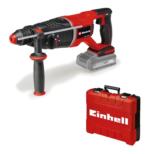 Einhell Professional Akku-Bohrhammer TP-HD 18/26 D Li BL-Solo Power X-Change (18 V, Brushless, 2,6 J, SDS-plus, pneumatisches Schlagwerk, D-Handgriff, Koffer, ohne Akku)