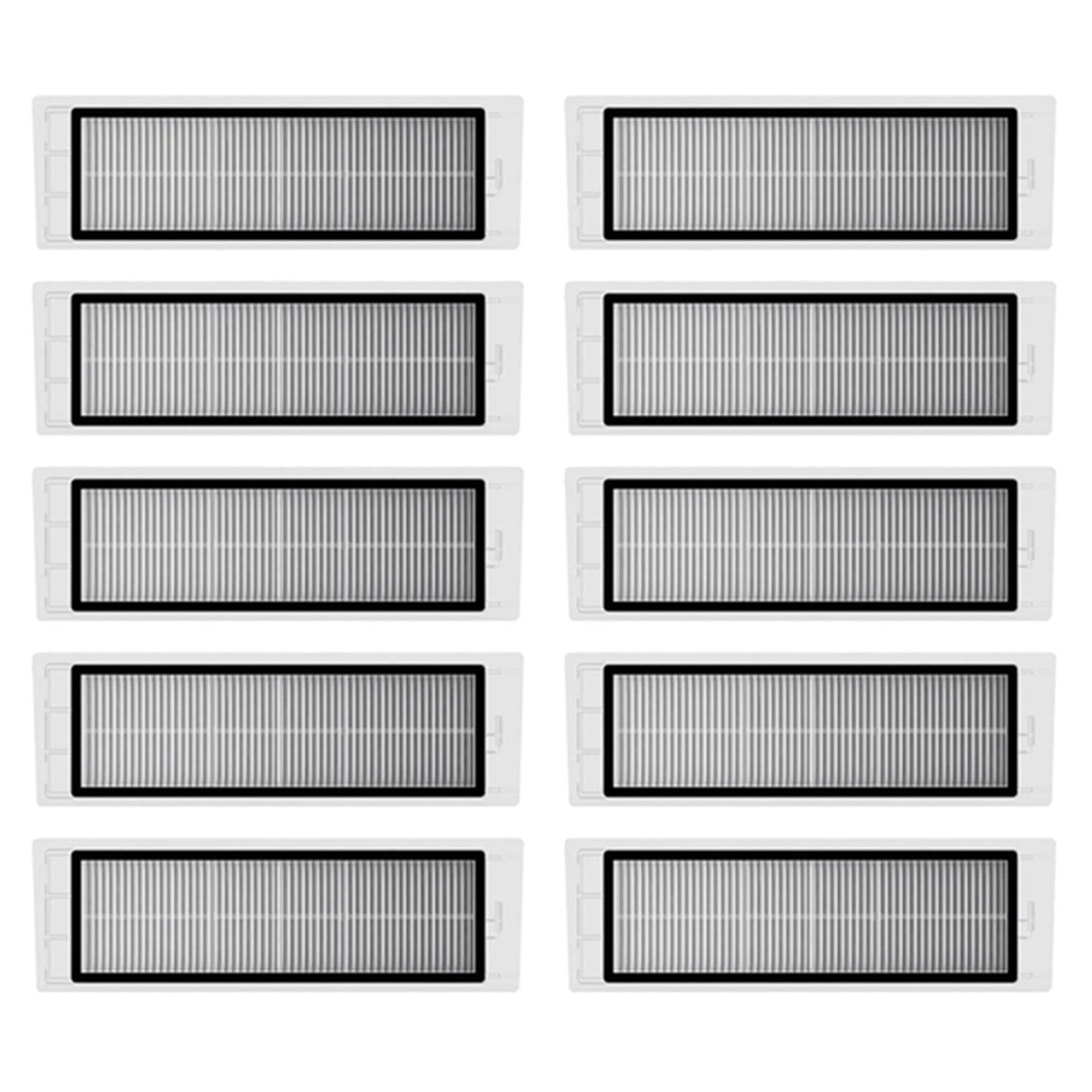 10 x HEPA-Filter Abluftfilter Ersatzteil Filter Zubehör Hepa-Filter Filter für S5Max S6Pure Wiederverwendbare Vakuum-Hepa-Filter