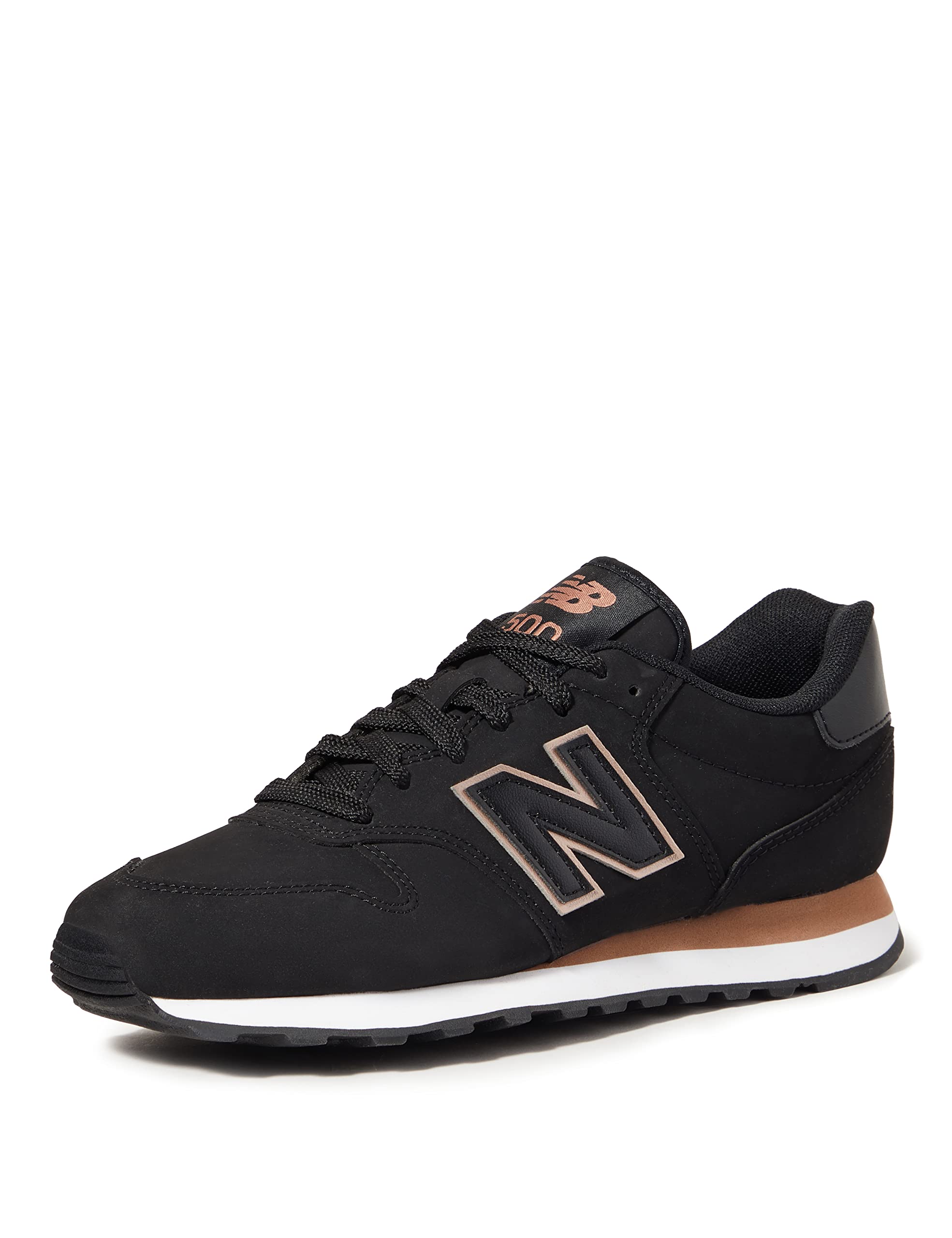 New Balance Damen 500v1 Sneaker, Schwarz Br, 37.5 EU