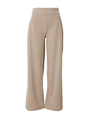 JDY Women's JDYLOUISVILLE Catia Wide Pant JRS NOOS Hose, Driftwood, L/32