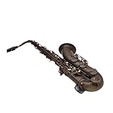 Gold lackiertes saxophon Antikes Kupfer Tenor Saxophon Bb Melodie Musikinstrument Professionelle Leistung(Hard pack)