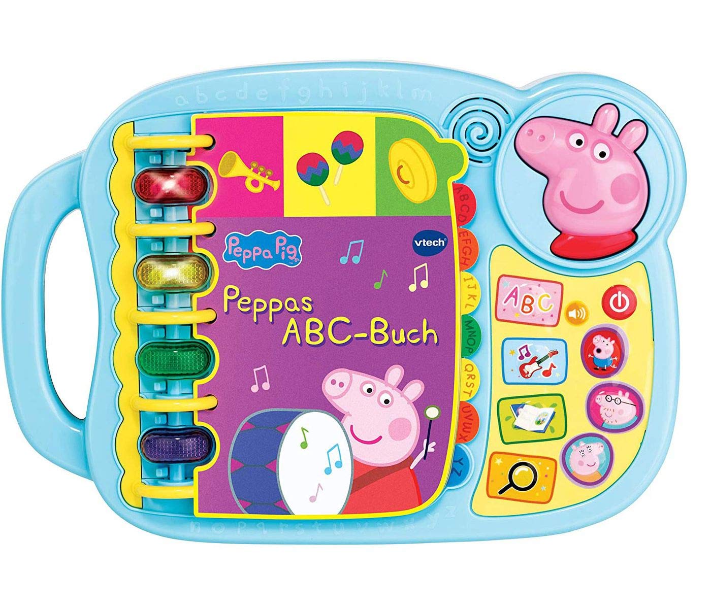 Vtech 80-518004 Peppas ABC-Buch, Lernbuch, Mehrfarbig