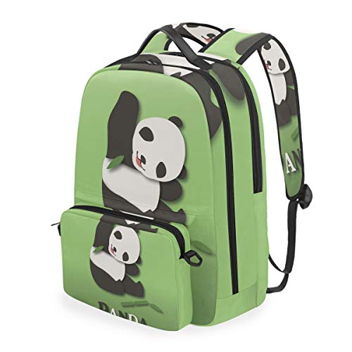 MONTOJ Panda Campus Rucksack mit abnehmbarer Kreuztasche