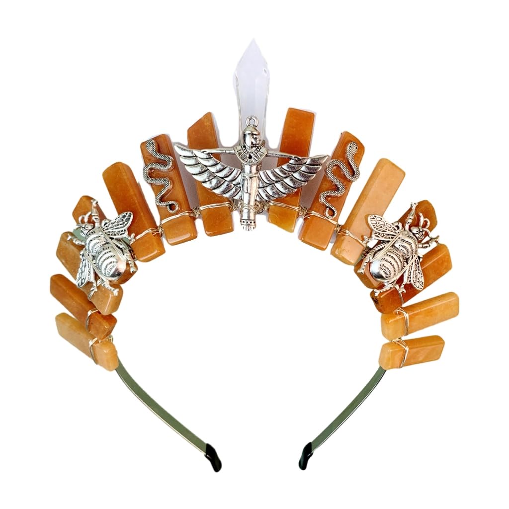 Bottone Kristallkrone, Stirnband, handgefertigt, Tiaras, Stirnband für Damen, Hochzeit und Partys, Braut-Haar-Accessoires