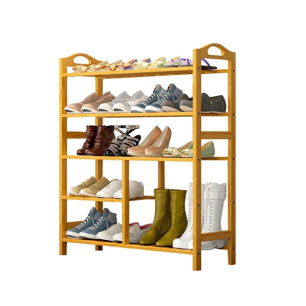 YIHANSS Schuhregal, preiswertes Zuhause, einfache Tür für Studentenwohnheim, Kleiner Schuhschrank, Aufbewahrung aus Massivholz (70 x 26 x 68 cm)