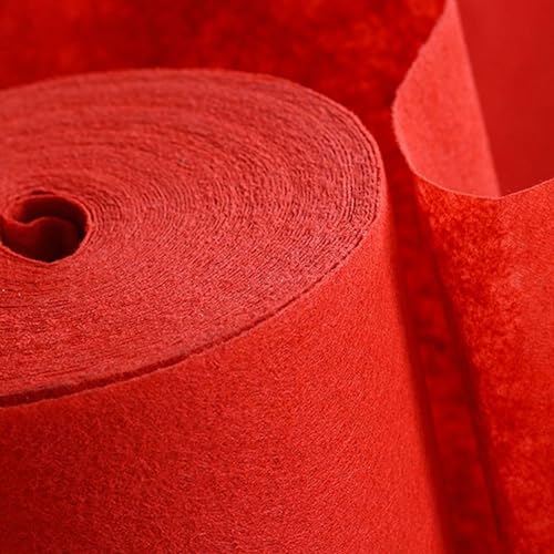 Roter Teppich-Gangläufer, 2 mm dicker Polyester-Event-Zeremonien-Teppich, rutschfester Laufsteg-Teppich, Gehweg-Läufer, Teppichrolle für Kirchenparty-Weihnachtsdekorationen ( Size : 1.5x30m )
