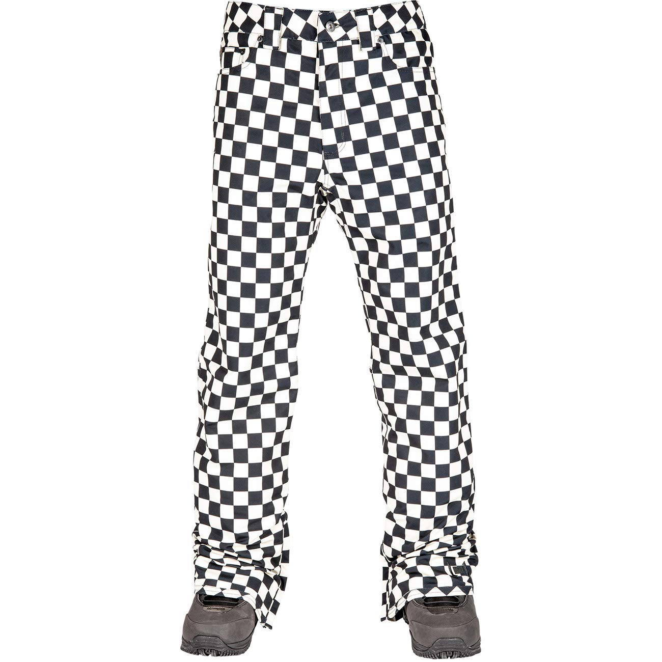 L1 Herren Straight Standard PNT'20 Hose, Checker, XS