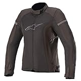 Alpinestars Stella T-Kira V2 Air Damen Motorrad Textiljacke (Black/Grey,S)