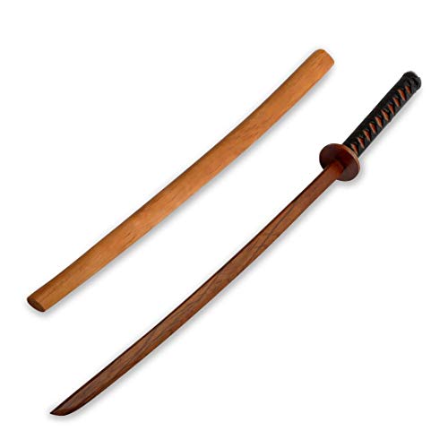 Kinder Holz Roped Bokken mit Scheide-Rot Eiche