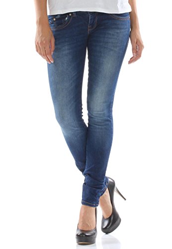 LTB Jeans Damen Molly Jeanshose, Blau (Heal Wash 50356), W30/L30