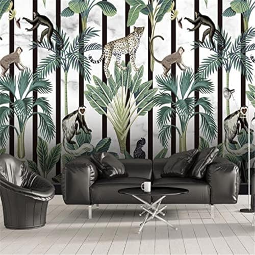 XLMING Bilder Von Abstrakten Blumen 3D Tapete Wohnzimmer Sofa Schlafzimmer Esszimmer Home Dekoration Wand-430cm×300cm