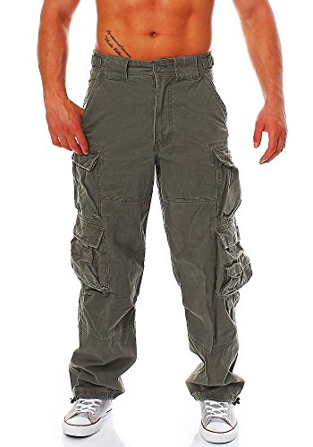 Jet Lag Hose Cargo Oliv Style 007 XXL/32