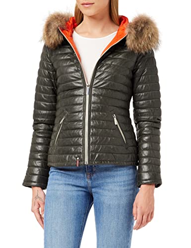 Oakwood Damen Happy 1 Jacke, Grün (Kaki Fonce 0626), Large