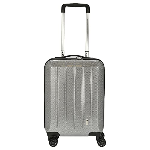 CHECK.IN London 2.0 4-Rad Kabinentrolley 55cm silber