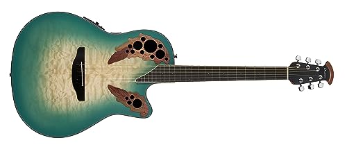 Ovation E-Akustikgitarre Celebrity Elite Plus Mid Cutaway Mintburst