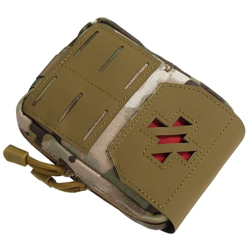 MEELYHOME Gürteltasche, leichte Bauchtasche, Outdoor-Jagdausrüstung, Designs, vielseitig einsetzbar, Outdoor, Camping, Handytaschen, Mc Camouflage, 15*10*3cm