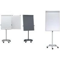 MAUL HEBEL Flipchart funktionell, mobil (B)700 x(T)1000 mm anthrazit, höhenverstellbar von 1.720 mm - 1.960 mm (63750-89)