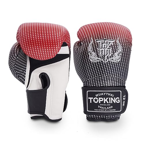 BOXSERHANDSCHUHE MUAY THAI SUPER STAR AIR TOP KING ROT 16OZ