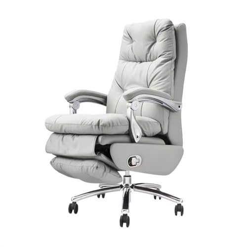 Zhaoj24-05 Bürostuhl Ergonomischer Büromöbel Bürostuhl Liegender Luxusstuhl Bequemer Haushaltsdrehstuhl Sitzender, nicht müder Stuhl Schreibtischstuhl(A)