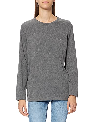 LTB Jeans Damen Millenco Pullover, Dark Grey Mel 218, XL