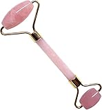 Gua Sha Scraper Board Rosenquarz Gesicht dünne Massagne Naturstein Guasha Board Jade Roller Pink Kristall Gesichtsschaber Jade Gesichtsrollen Set Massage Werkzeugset Set (Color : Only 1 Roller)