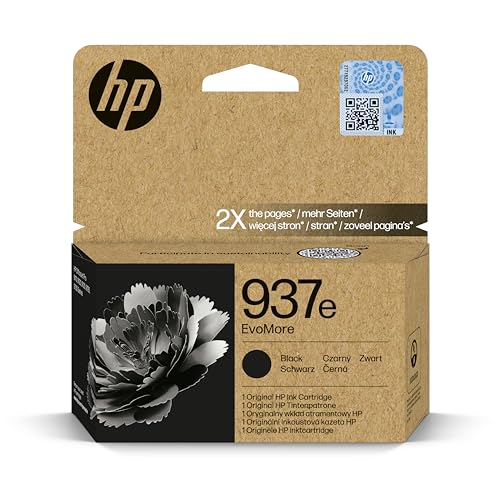 HP 937e EvoMore - Schwarz - original - Tintenpatrone - für Officejet Pro 9110b