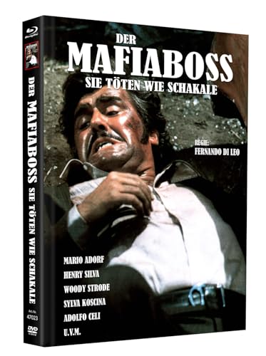 Der Mafiaboss - Sie töten wie Schakale - Mediabook - Cover D - Inkl. Poster A4, gefaltet, 7 Postkarten, 1 Untersetzer - Limited Edition auf 75 Stück (Blu-ray+DVD)