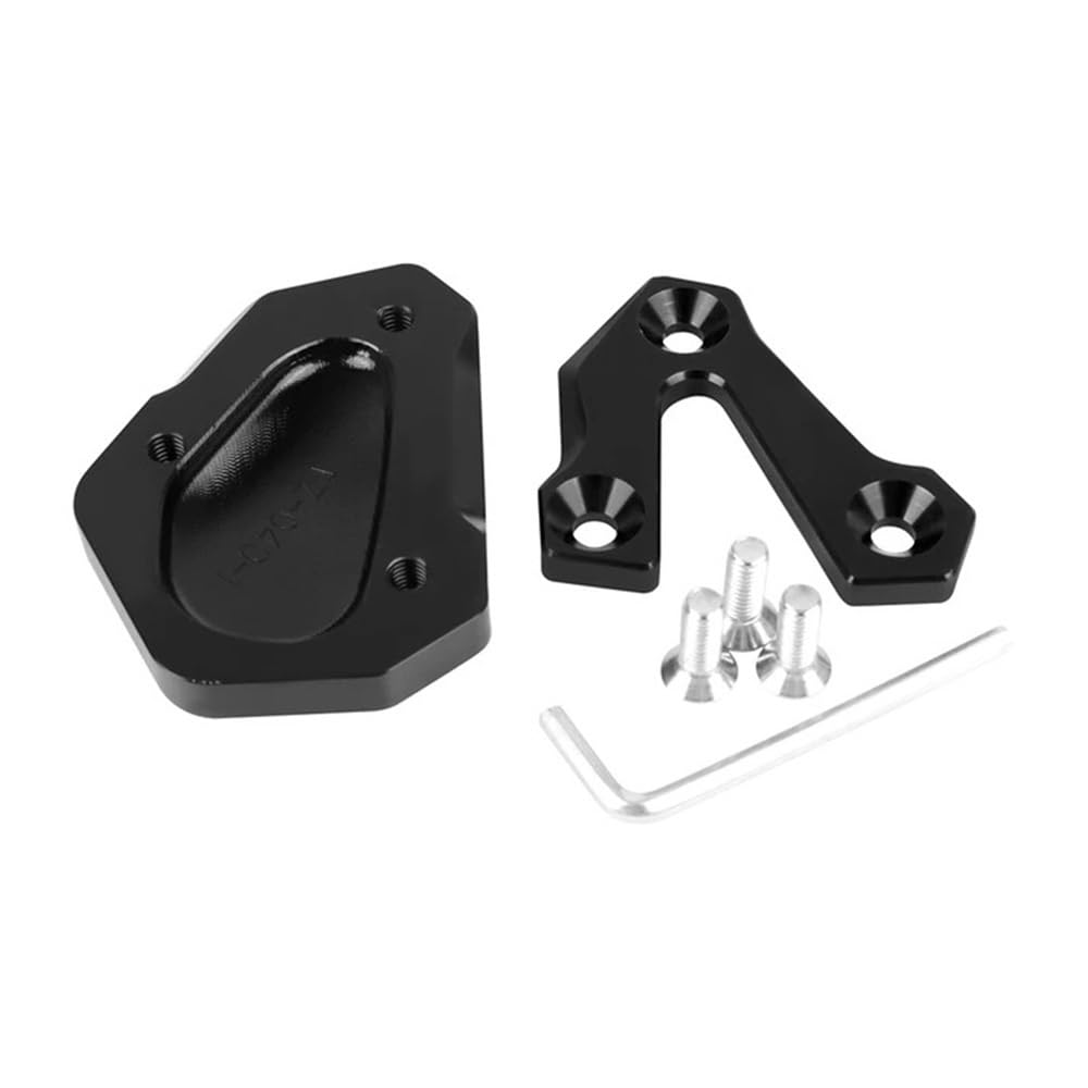 AXCAR Motorrad-Ständer-Vergrößerungsplatte Seitenständer-Verlängerungspad Für Y&amaha Für YZF-600/R6 Für YZFR6 Für YZF600 Für YZF-R6 2006-2016 Ständer Stützpolster