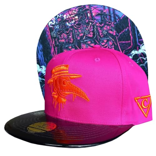 [99+ VARIATIONEN] Capiche Snapback Cap - kappe - Baseball - Mütze - Kunst - Unisex - Schirm - Männer - Herren - Damen - Death Plague