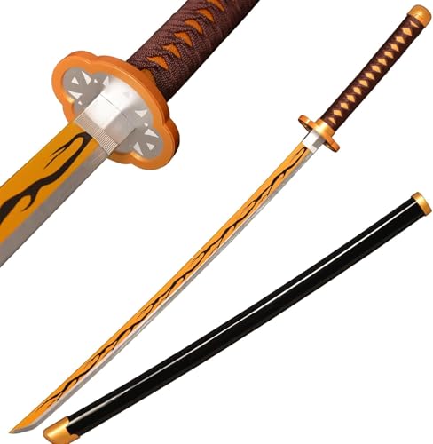 MAUXpIAO Anime Bambusschwert Cosplay, Kamado Tanjiro Schwert Katana 103 cm/40 Zoll schwerter/b2/A