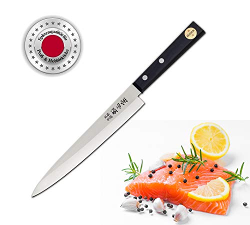 Sashimi Filetiermesser, Satake, Japan, rostfrei, Klinge 200mm,