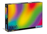 Clementoni 32568 Gradient – Puzzle 2000 Teile, Colorboom Collection, Geschicklichkeitsspiel für die ganze Familie, Erwachsenenpuzzle ab 14 Jahren