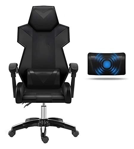 TBSZCM Bürostuhl Gaming-Stuhl Liegender Bürostuhl Ergonomischer Computerstuhl Videospielstuhl Drehstuhl mit Hebefunktion Hohe Rückenlehne Run forward