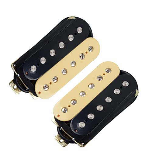 ZENGXUE 6 String Humbucker Doppelspule Pickup Hals Bridge Set Für St Lp. Elektrische Gitarre Humbucker Tonabnehmer Set (Color : Set)