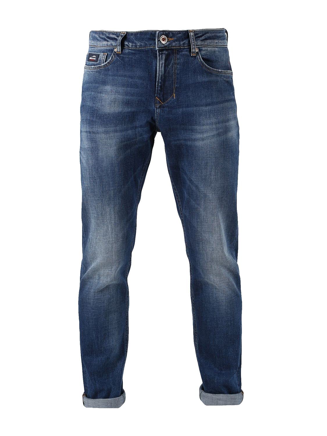 M.O.D. Herren Jeans Cornell Regular Fit - Blau - Salta Blue W28-W40 98% Baumwolle Stretch, Größe:32W / 32L, Farbvariante:Salta Blue 3382