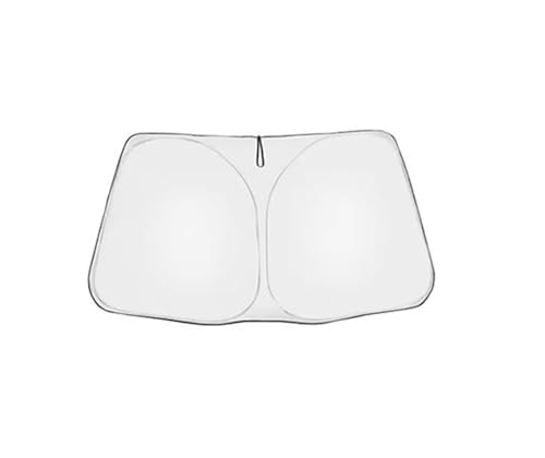 Sonnenschutz Für Skoda Für Octavia Für 1Z Für Liftback 2004-2013 Auto-Sonnenschutz Die Rückseite des Babyfensters Frontscheibenvorhang Sonnenschutzvisier Auto Sonnenschutz(Silver Front Windshield)