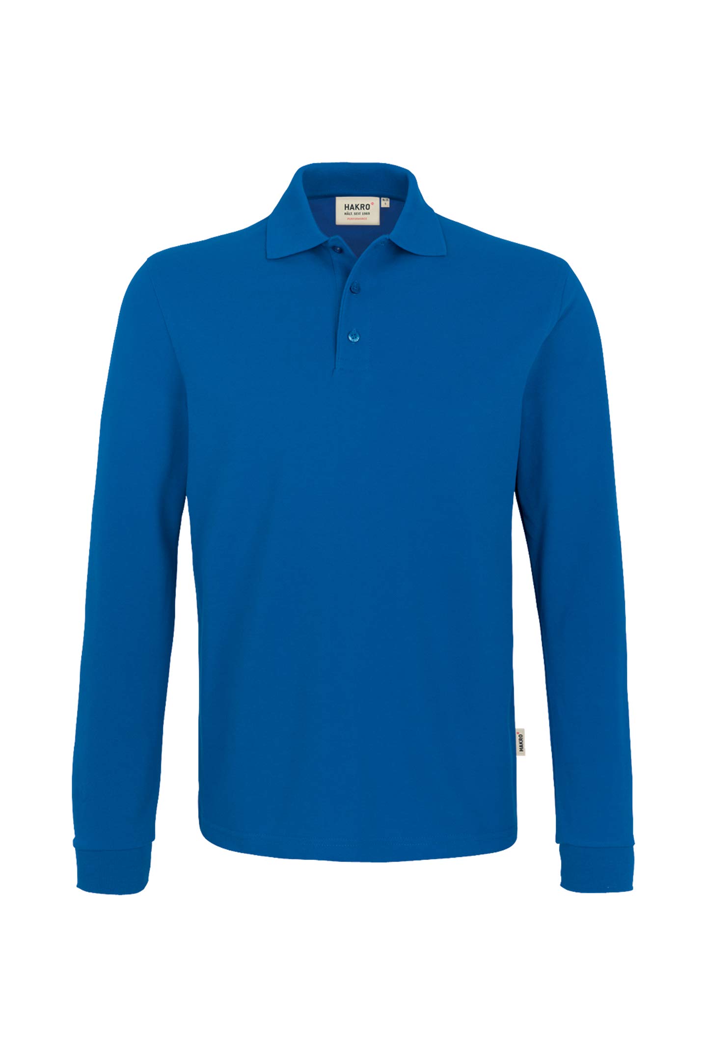 Hakro LONGSLEEVE-POLOSHIRT PERFORMANCE # 815 (L, royal)