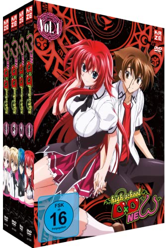 Highschool DxD: New - Staffel 2 - Gesamtausgabe  - Bundle - Vol. 1-4 - [DVD]