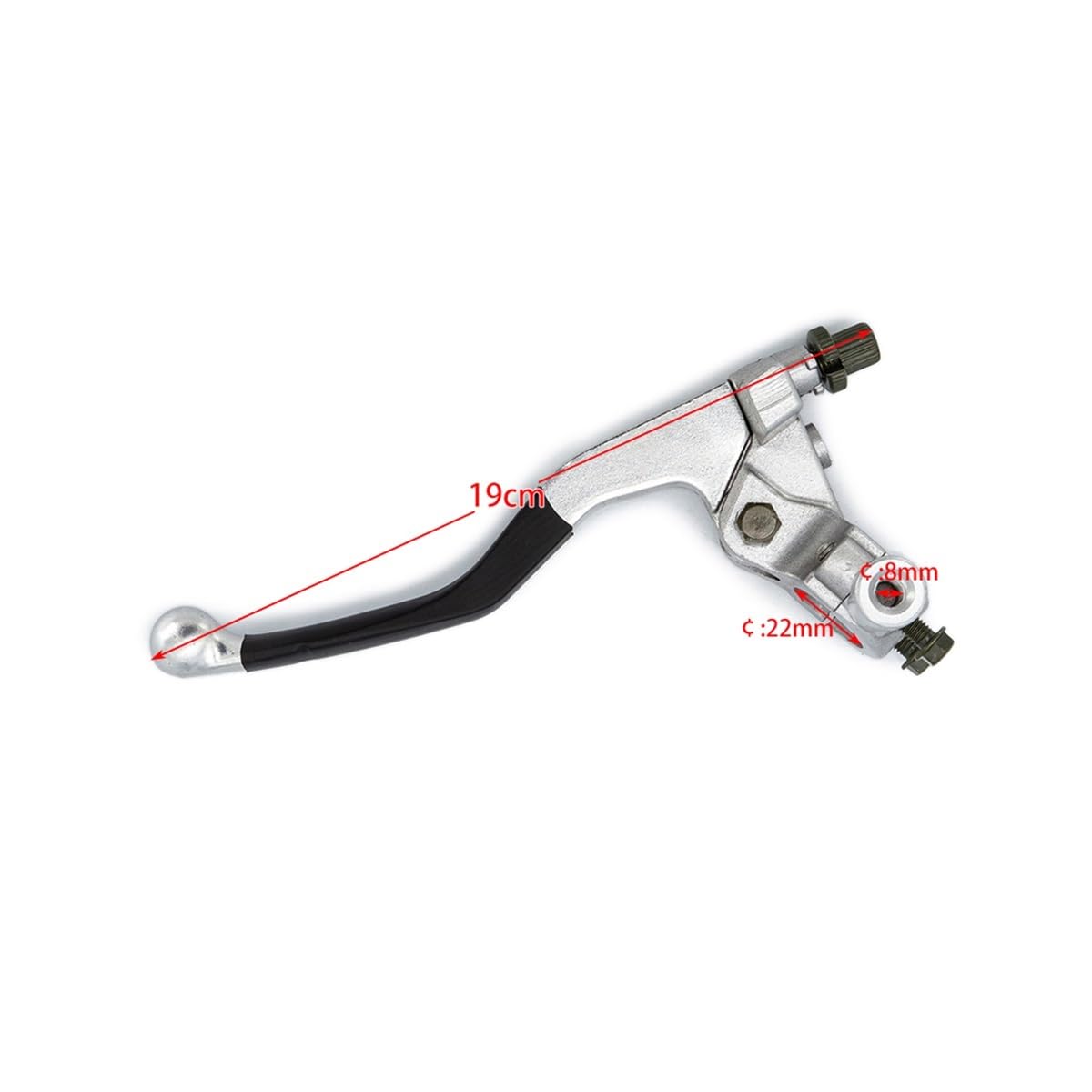 AXCAR Motorrad Kupplung Hebel Griff Barsch Für CRF250R Für CRF450R CRF250X CRF250R 2004-2020/ CR125R CR250R Für CRF 250R/450R CR 125R Kupplung Bremshebel