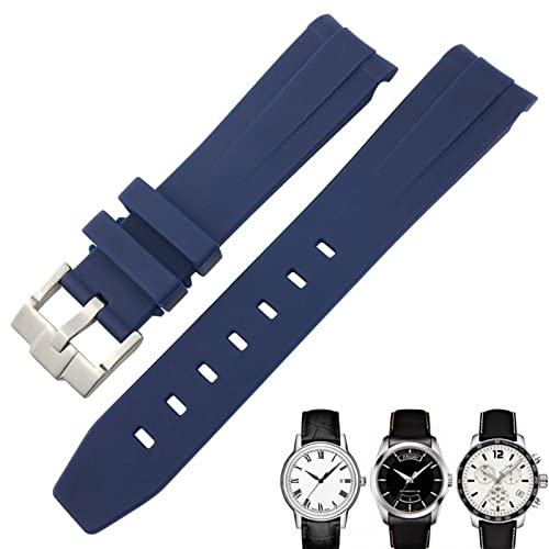 NEYENS Gummi-Uhrenarmband für Tissot 1853 Lelocle PRC200 Rolex Submariner Hamilton Omega wasserdichtes Uhrenarmband, 19 mm / 20 mm, 19 mm, Achat