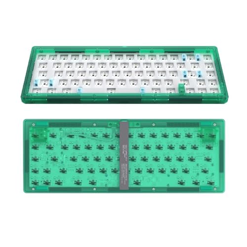 Ranuw CIY GAS67 Mechanische Tastatur-Kit Dichtung Struktur Montage Hintergrundbeleuchtung Hot Swappable Single Mode Typ-C 3/5 Pin Diy Mechanische Tastatur Kit