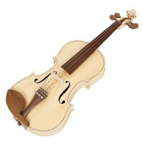 Standard Violine 4/4 Violinenset Hartschalenkoffer Bogen Schulterstütze Stimmgerät Griffbrettaufkleber Zusätzliche Saiten(A)