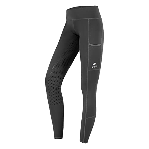 ELT Reitleggings Ella Damen Größe: 42 Farbe: Asphalt