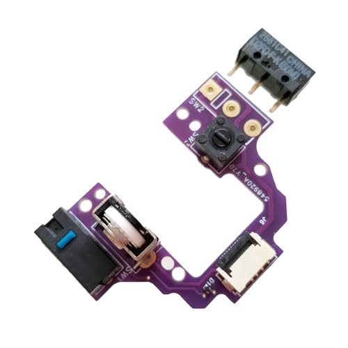 Hot Mouse Motherboards PCB Button Board mit Schaltern, silberfarbene Maus-Encoder für GPROX 2