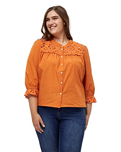 Peppercorn Damen Francina Shirt Curve Orange 52