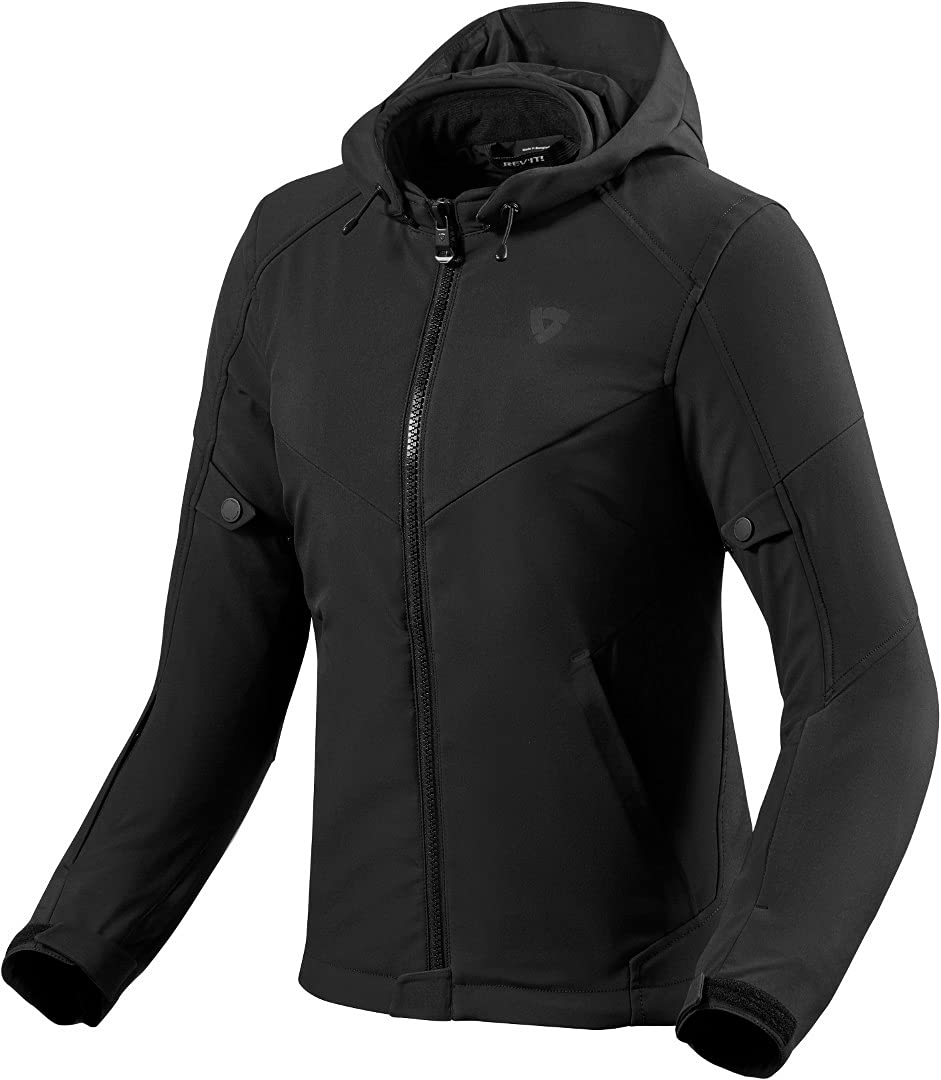 Revit Afterburn H2O Damen Motorrad Textiljacke (Black,36)