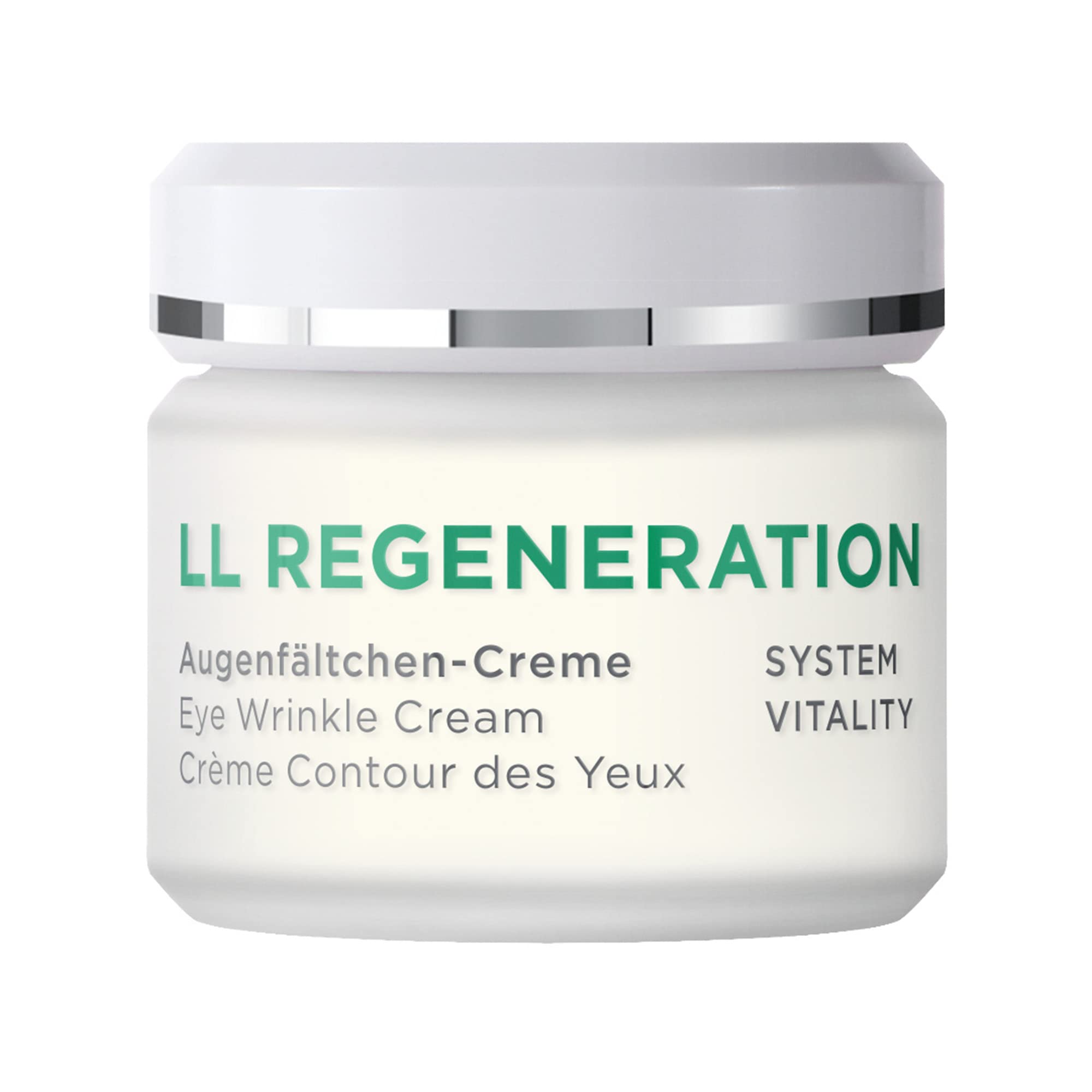 ANNEMARIE BÖRLIND LL REGENERATION Augenfältchen-Creme (30ml) - Glättet und Erfrischt die Ermüdete Augenpartie, mildert Trockenheitsfältchen sichtbar, Vegetarisch